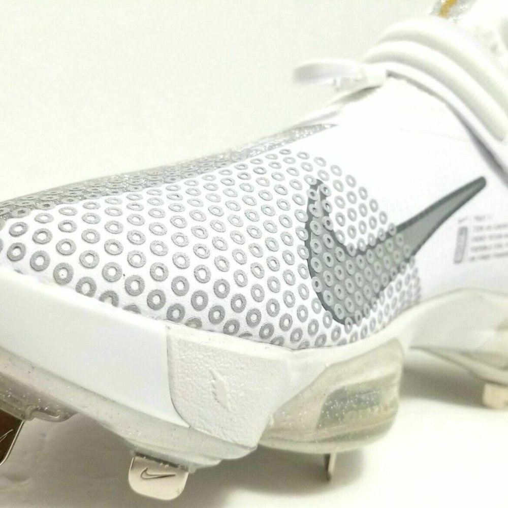 Nike Force Zoom Trout 7 White CI3134-101 Baseball MIKE TROUT RaRe Men's … - Picture 4 of 10